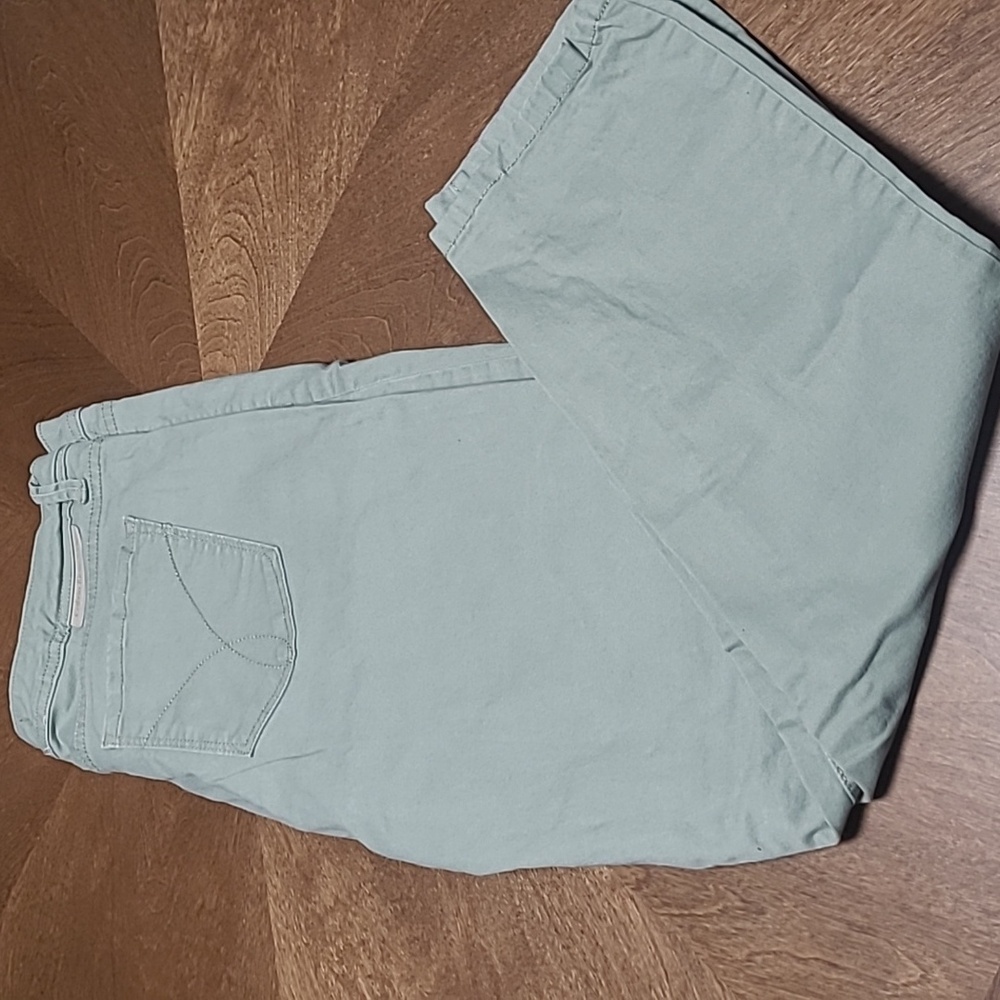 Calvin Klein light green pants. Size 10